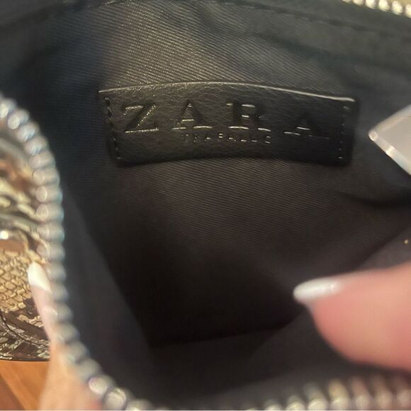Zara Trafaluc Snakeskin Print Belt Bag - Picture 6 of 10
